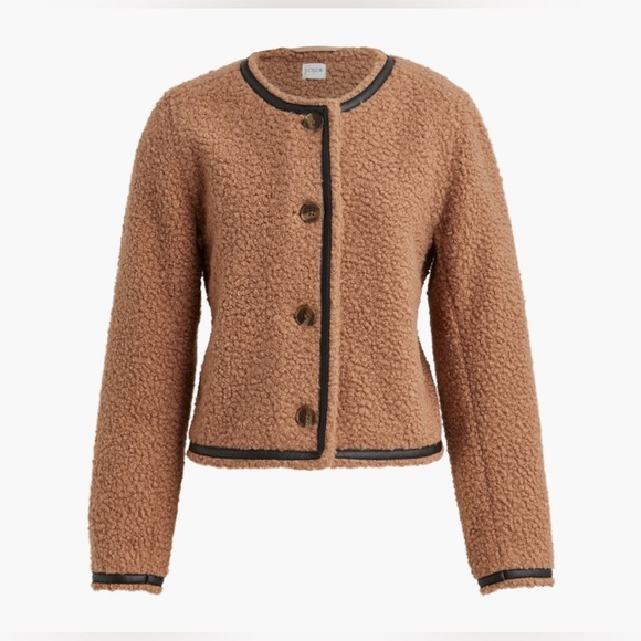 J Crew Sherpa Lady Jacket Size 14 - Picture 2 of 11